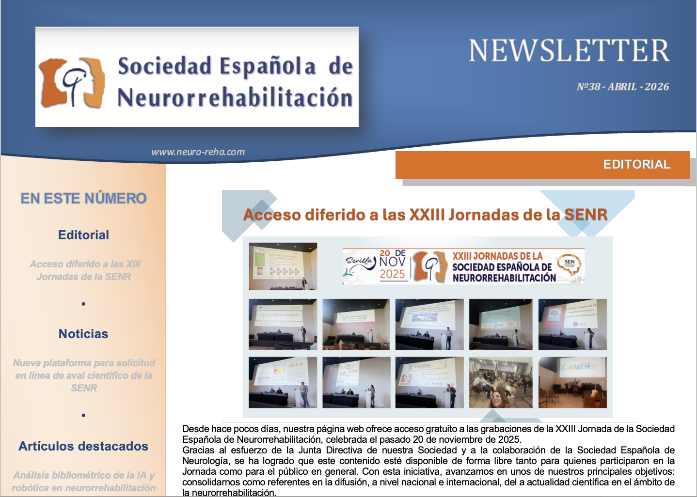 NEWSLETTER abril 2026